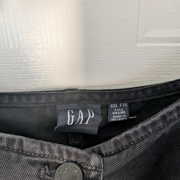 Black Utility Button Mini Dress - Picture 5 of 5